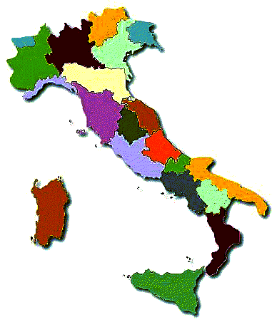 Cartina d' Italia